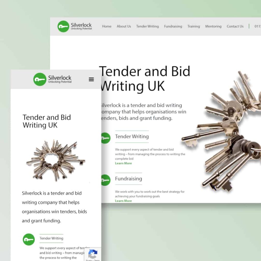 Silverlock Website Example